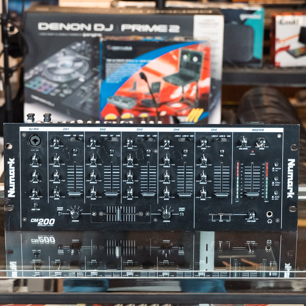 Numark CM200 5Channel RackMountable DJ Mixer Used Music City Canada