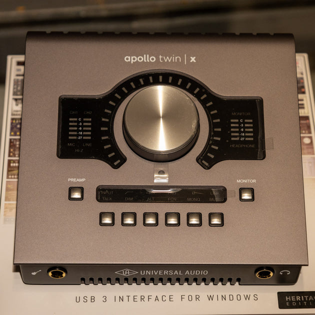 Universal Audio Apollo Twin X USB Heritage Edition Processing (Win) (Demo)