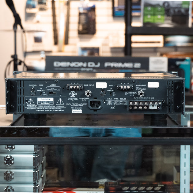TOA IP-300D Dual Power Amplifier (used) – Music City Canada