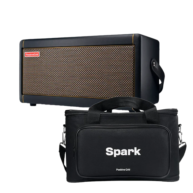 Positive Grid SPARK 40w Guitar Amplifier (Black) w/ Spark Carry