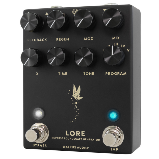 Walrus Audio Lore (Black Edition) Reverse Soundscape Generator Pedal