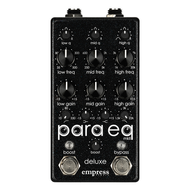 Empress effects paraEQ MKⅡ Deluxe Empress Effects ParaEq MKII Deluxe Black – Music City Canada