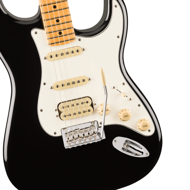 Fender Player II Stratocaster HSS (Black) Maple Fingerboard