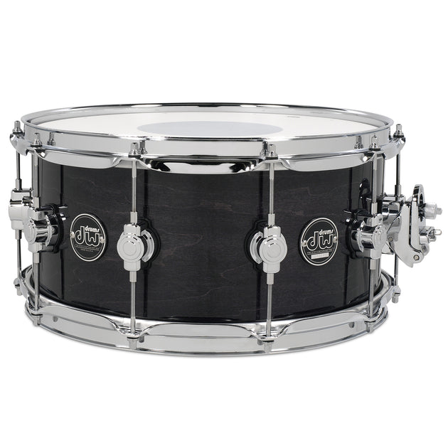 DW Performance Series Snare Drum 6.5x14 Gloss Lacquer - Ebony Stain