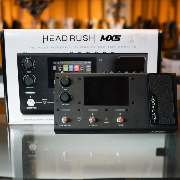 HeadRush MX5 Ultra-Portable Amp Modelling Guitar Effect Processor Pedal  (Demo)