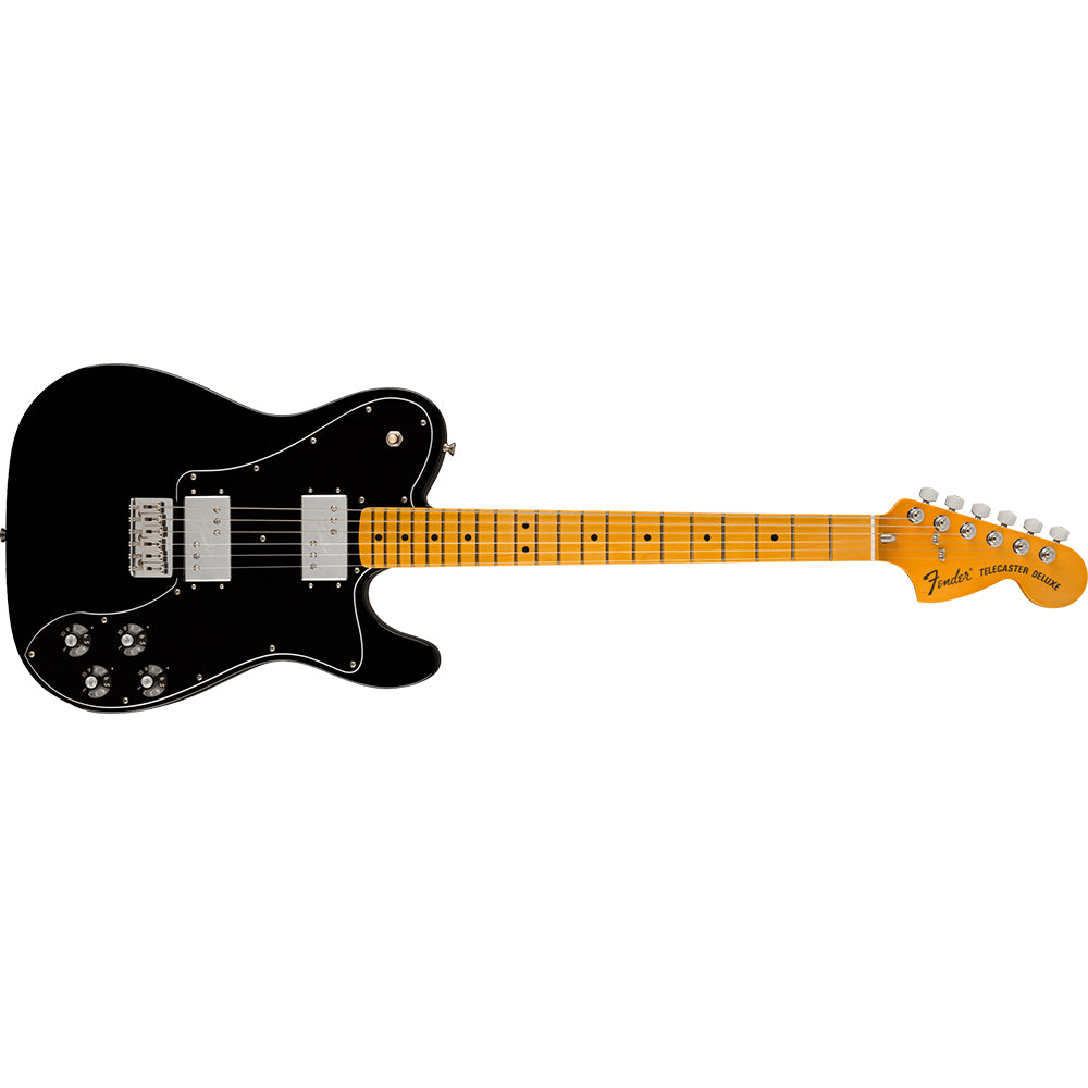 Fender American Vintage II '75 Telecaster Deluxe (Black) Electric