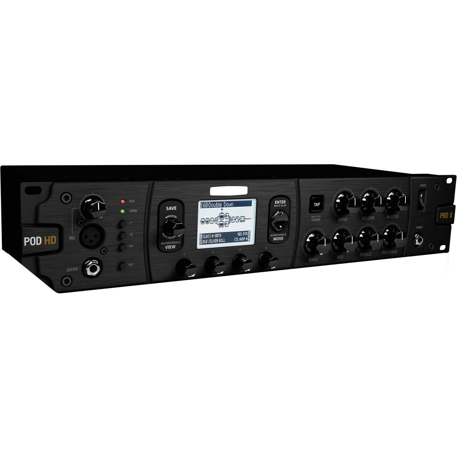 Line 6 POD HD PRO X Multi-FX Procesor Rackmount Hardware – Music