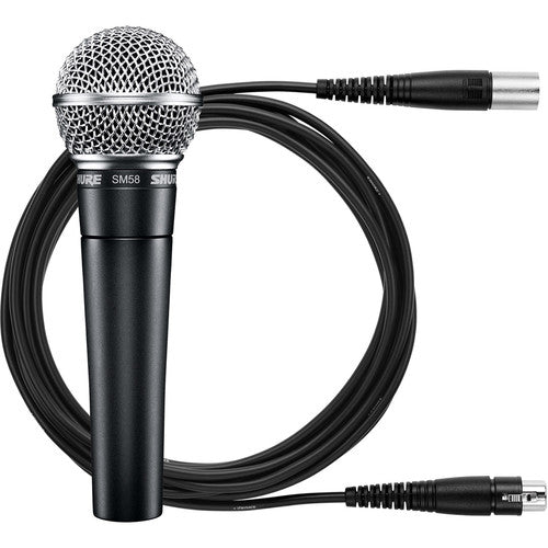 Shure SM58 Legendary Dynamic Vocal XLR Microphone (No Switch