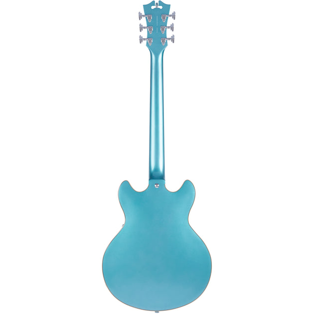 D'Angelico Premier Mini DC Electric Guitar - Ocean Turquoise
