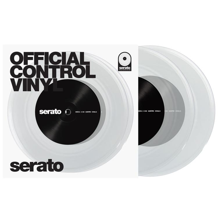 Serato Control Vinyl 12” (Pair) - Clear – Music City Canada