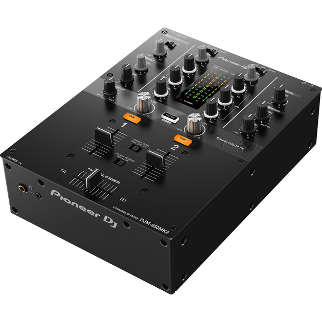 Pioneer DJ DJM-250 MK2 Compact 2-Channel DJ Mixer