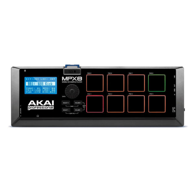 AKAI MPX8 サンプラー・パッド Akai MPX8 SD Sample Pad Controller – Music City Canada