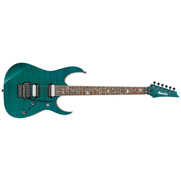 Ibanez RG8520GE RG j.custom 6-String Electric Guitar w/Case - Green Emerald