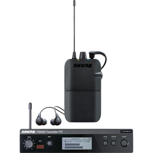 Shure P3TR112 PSM 300 Wireless In-Ear Monitoring Set w/ SE112