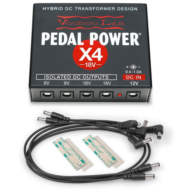 Voodoo Lab PPX4EK18V Pedal Power X4 Expander Kit 18V Version Music City Canada