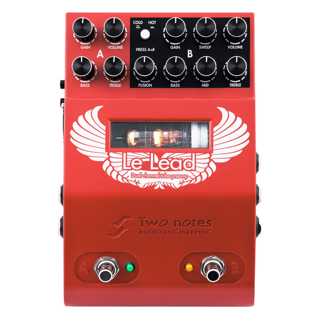 Two Notes Le Lead 2channel Modern HighGain AmpVoiced Tube Preamp Pe