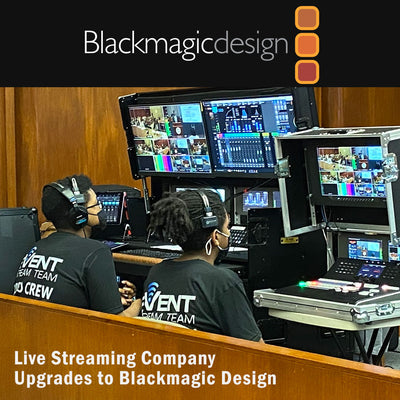 Live Streaming Company Utilizes Blackmagic Design Products