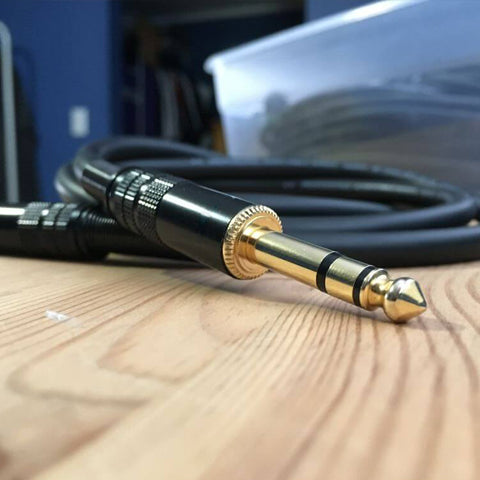 TRS 1/4 Inch Audio Patch Cables