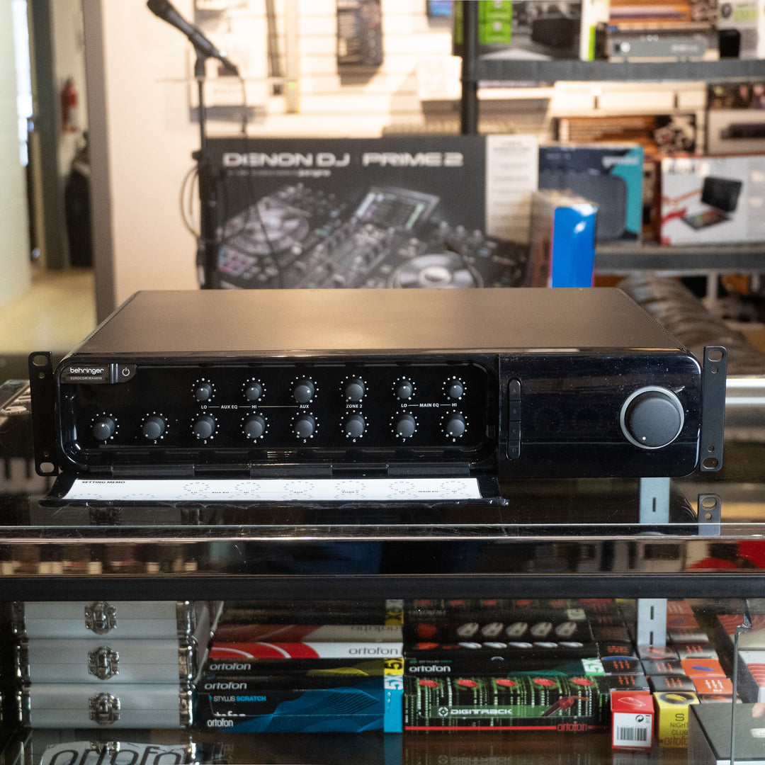 Behringer EUROCOM MA6480A DualDrive Power Amplifier - DEMO