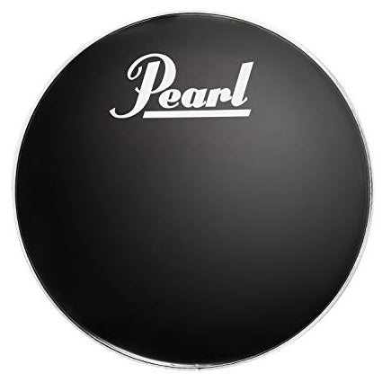 Pearl EB-22BDPL 22" Black Bass Drum Head , w/Logo