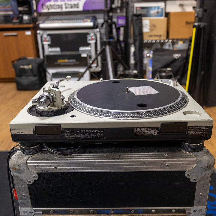 Technics SL-1200 MK5 Turntable Silver SN GE6JE01141 R - Used