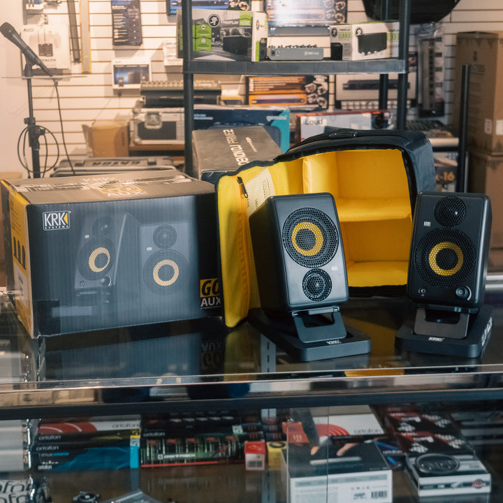 KRK GOAUX3 Portable Studio Monitors (Pair) - Open Box
