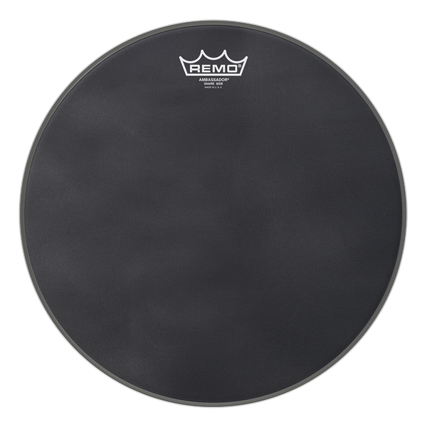 Remo SA-0814-ES - 14''Snare, Ambassador, Bk Suede