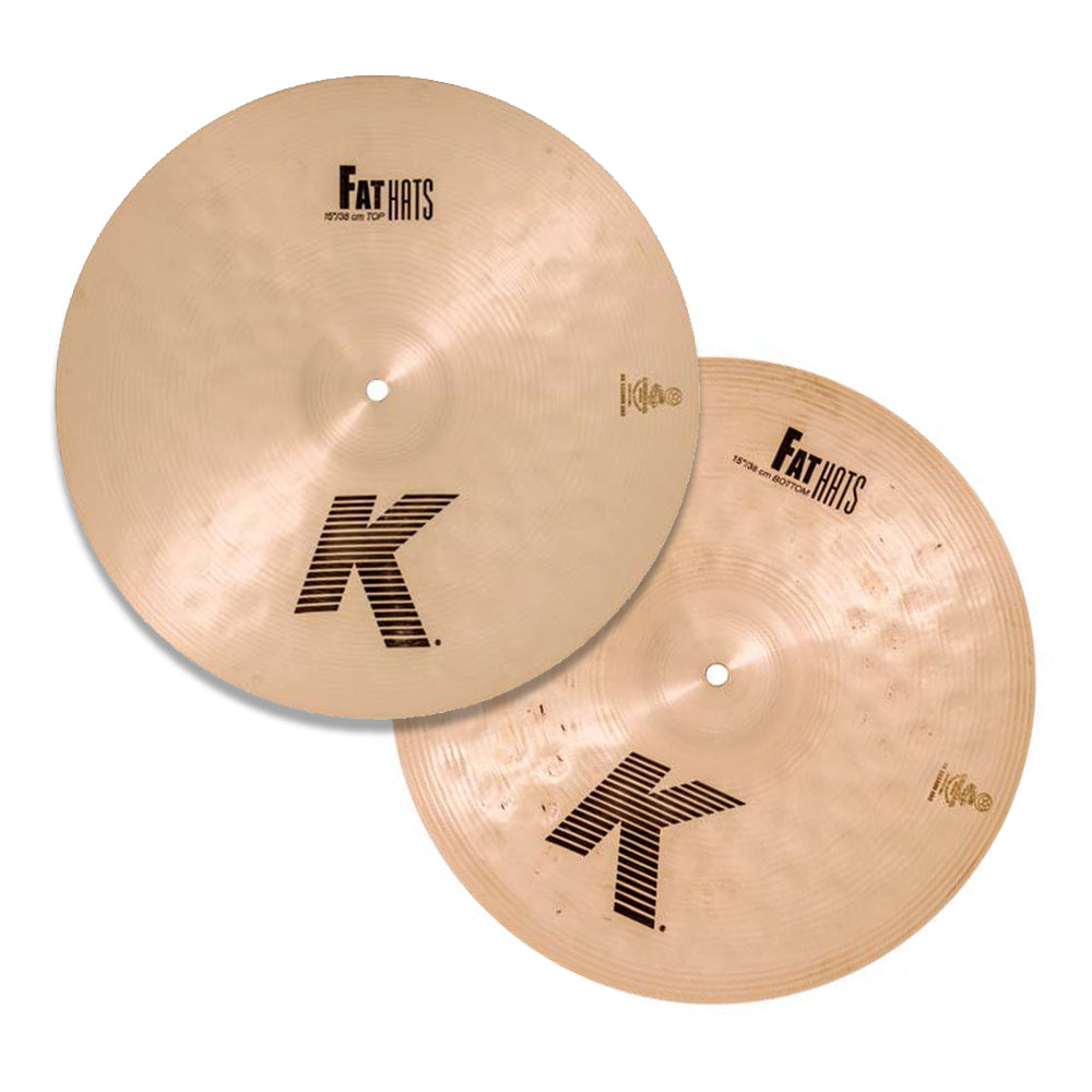 Zildjian 15" K Fat Hat Hi-Hat - Pair Cymbal