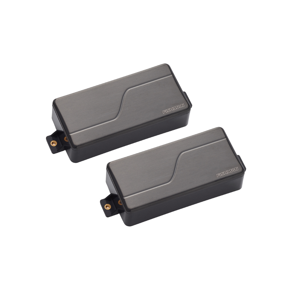 Fishman Fluence PRF-M37-SQ2 Modern 3 Humbucker 7ST Set - Brushed Black Nickel