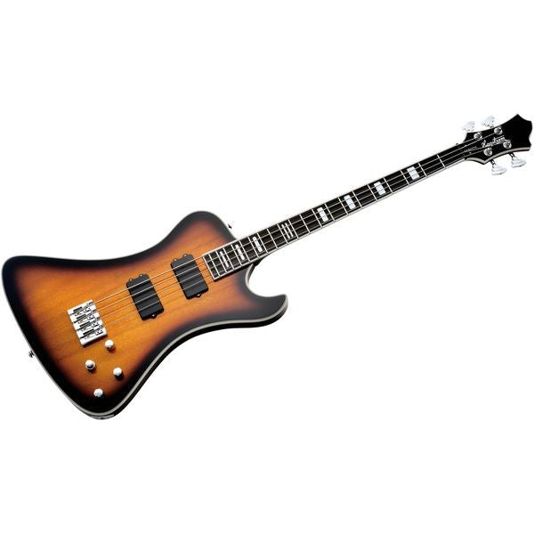Hagstrom Nekr4-tsb Nekromant Electric Bass - Tobacco Sunburst