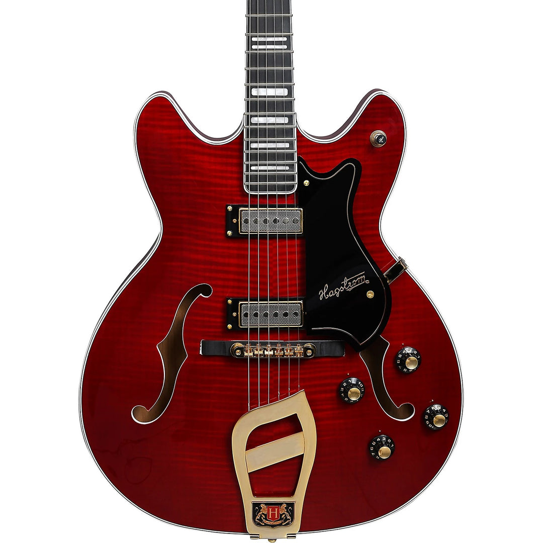 Hagstrom Vik67-l-wct 67 Electric Guitar - Wild Cherry Trans Lh