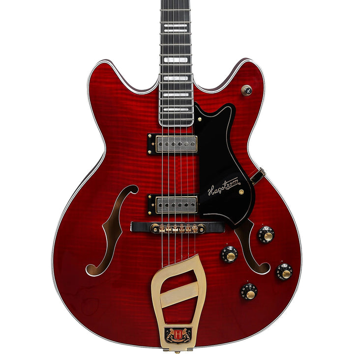 Hagstrom Vik67-g-wct 67 Electric Guitar - Wild Cherry Trans