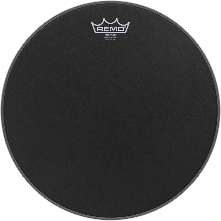 Remo BE-0814-ES - 14'' Emperor Black Suede Batter