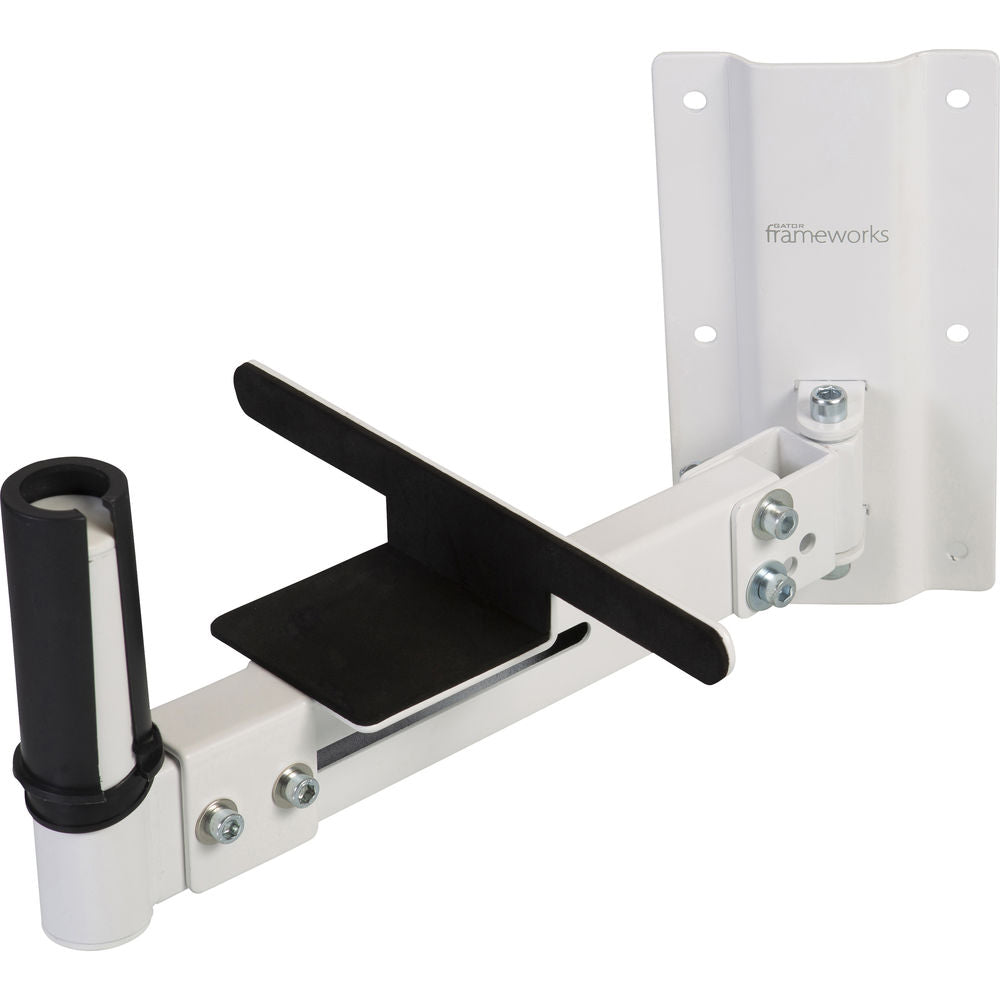 Gator Frameworks Speaker Wall Mount Bracket (Pair) - White