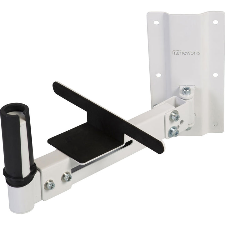 Gator Frameworks Speaker Wall Mount Bracket (Pair) - White