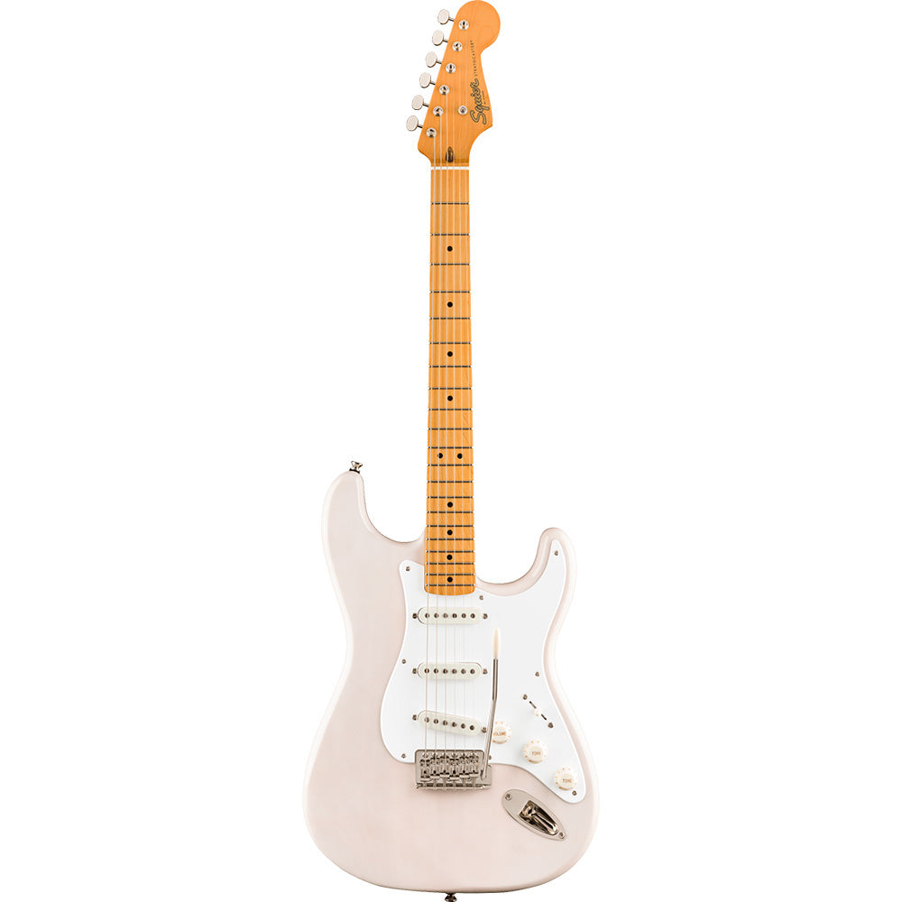 Squier Classic Vibe '50s Stratocaster Maple Fingerboard Electric Guitar - White Blonde
