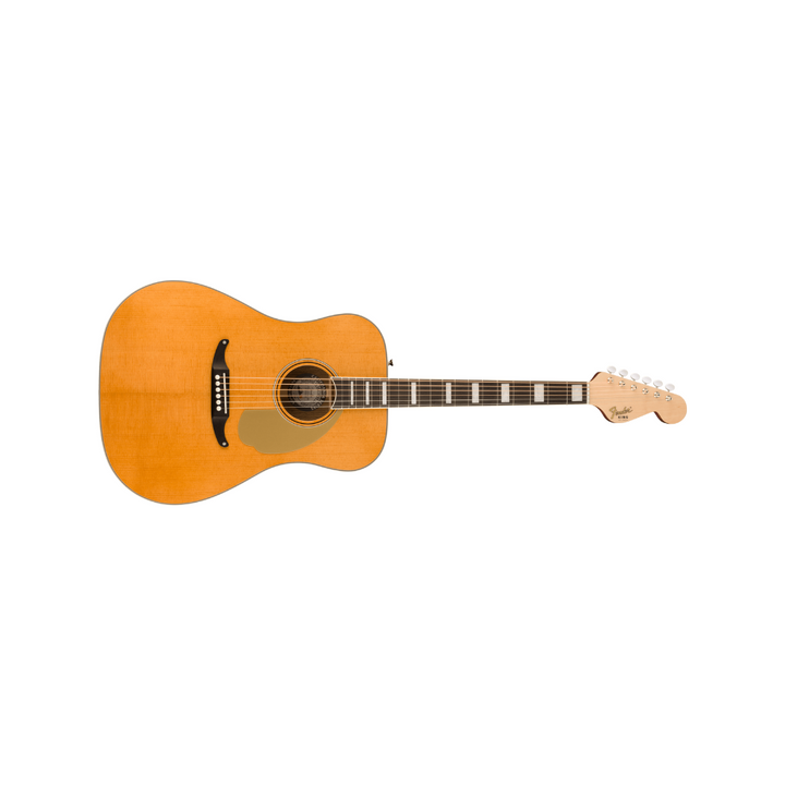 Fender California Series King Vintage Ovangkol Fingerboard Gold Pickguard  - Aged Natural