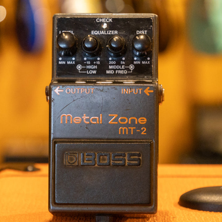 Boss - MT2 / Metal Zone Pedal - 1992-  (No box) - USED
