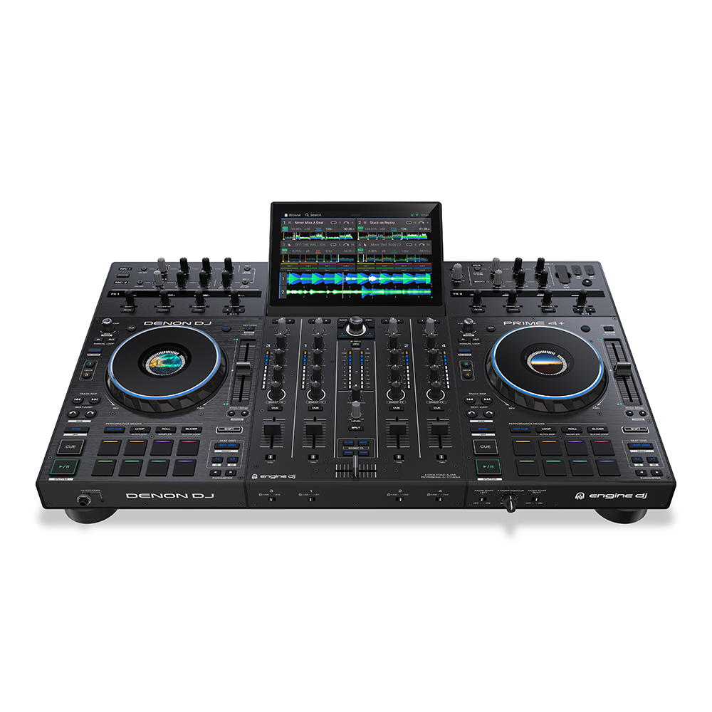 Denon DJ Prime4+ 4-Deck Standalone DJ Controller