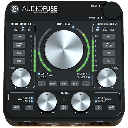Arturia Audio Fuse Revision 2 Audio Interface (Black)