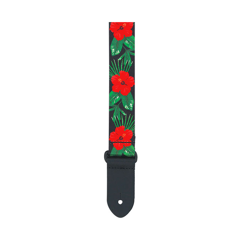 Profile PSUK200-RH - 1.5'' Red Hibiscus Flower Polye Made in Canada,Adj 39''to 58''