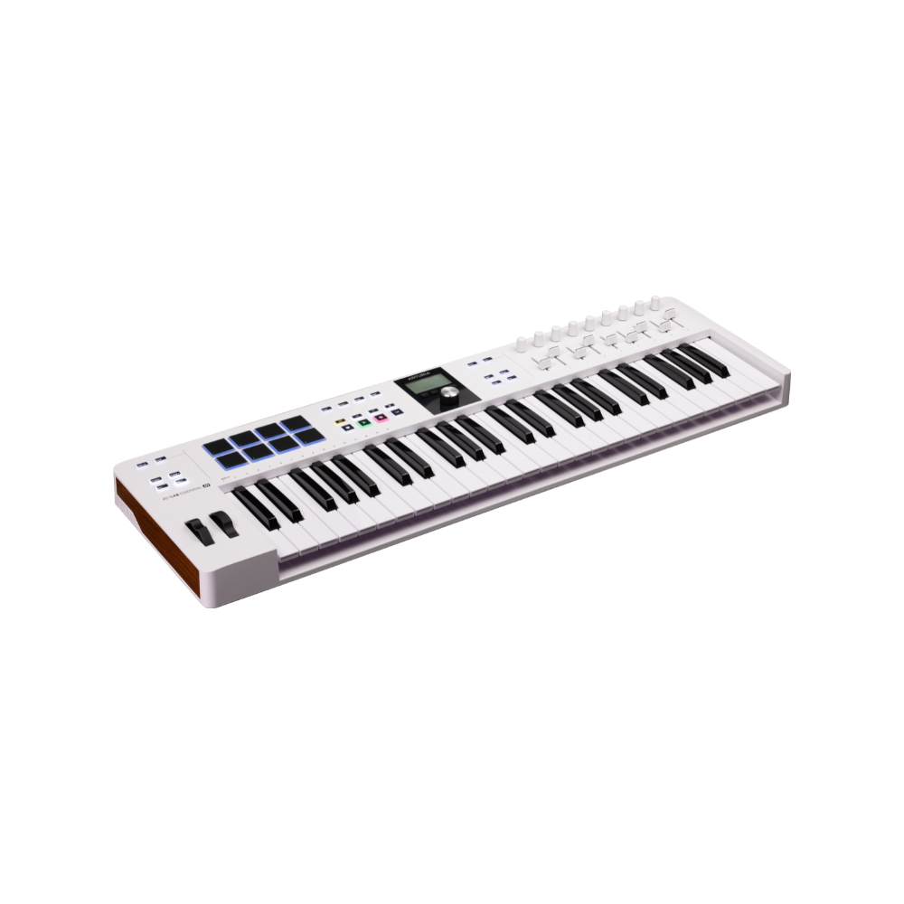 Arturia Keylab Essential 49 MK3 Universal MIDI Controller - White