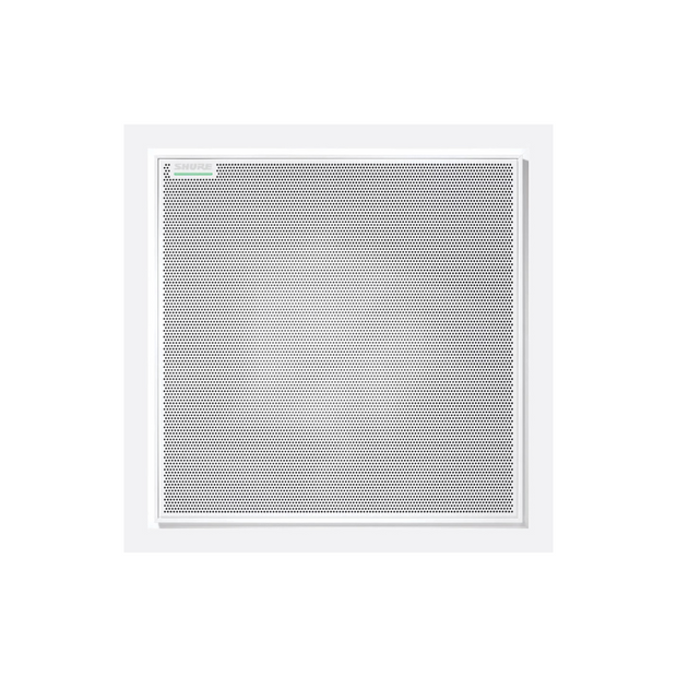 Shure MXA902W-S-60CM Ceiling Array Microphone with Integrated Loudspeaker  - Square [ 60 cm ]