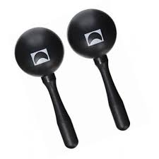 Rhythm Tech Black Fibre Maracas - Large