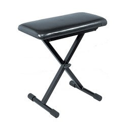 Quiklok BX9 Quality Line Keyboard Bench with Thin Vinyl Seat