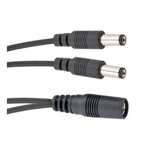 Voodoo Lab PPAY Voltage Doubler Adapter 4in 2 x 2.1mm/2.1mm Female