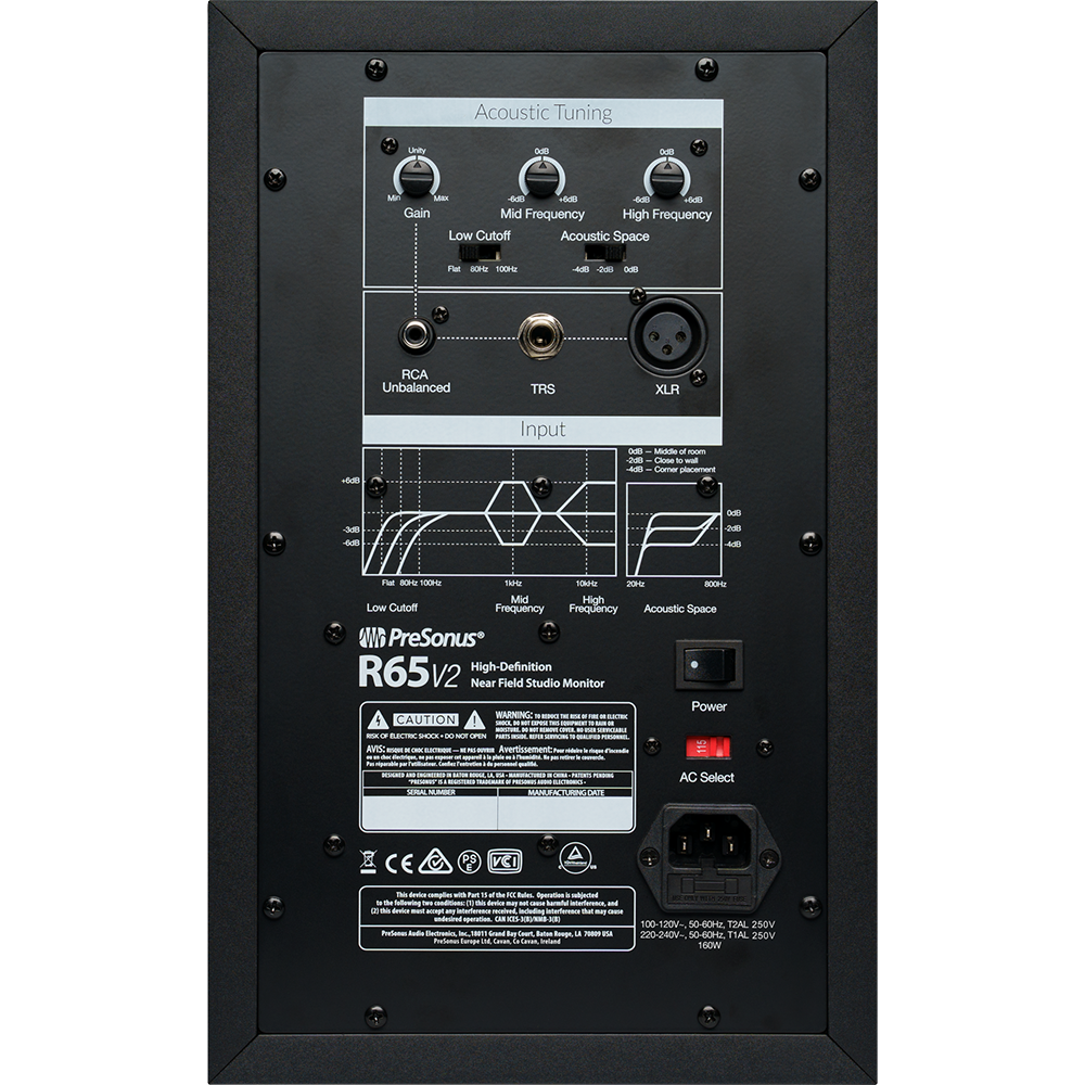 PreSonus R65 V2 13" Studio Monitor (each)
