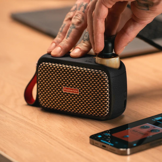 Positive Grid SPARK GO Portable Smart Guitar Amp & Bluetooth® Speaker - Black