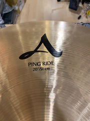 Zildjian A0042 20" Ping Ride Cymbal - Used