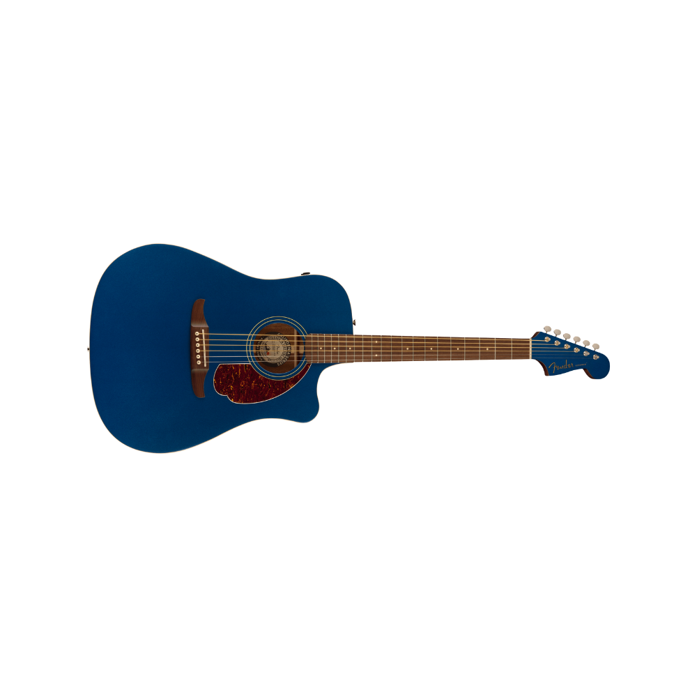 Fender California Series Redondo Player Walnut Fingerboard  Tortoiseshell Pickguard - Lake Placid Blue